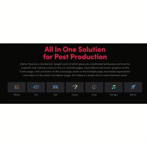 Software Professionale <span class=keywords><strong>DaVinci</strong></span> Resolve Studio 18 per Editing, Effetti di Colore e Post-Produzione Audio per Mac/Win - Disponibile - Product Image 5