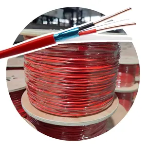 CU CCS 2C 1.5MM Fplp Fire Alarm Rated Resistant Pvc Sheathed Electrical Power Cable