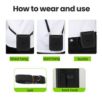 Altavoz Portátil 2 en 1 con Micrófono, Batería Recargable, Grabación USB, Amplificador de Voz para Profesores, para el Aula y Excursiones