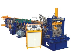 Máquina de perfilado de perfiles de acero, máquina de perfilado en frío de Purina en forma de z <span class=keywords><strong>c</strong></span> u - Product Image 4