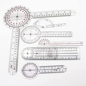 Set di righello in plastica misura ossea goniometro medico per fisioterapia - Product Image 1