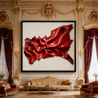 Art mural 3D moderne fait à la main, décoration murale pour la maison, art mural abstrait 3D, peinture à l'huile, 100% peint à la main, cadeau décoratif