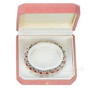 Boîte à bijoux personnalisée Valentine boîte-cadeau en coton satiné et cuir PU pour son collier bagues emballage en carton élégant - Product Image 3