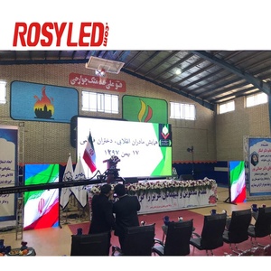 Podium Evenement Achtergrond Curve Scherm Video Wall P2.5 Indoor Verhuur LED Scherm 8K HDR10+ Novastar Besturing - Product Image 5
