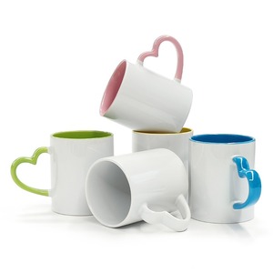 Commercio all'ingrosso tazza in <span class=keywords><strong>ceramica</strong></span> a forma di cuore a forma di cuore di sublimazione Love Design regalo tazza a forma di cuore in <span class=keywords><strong>ceramica</strong></span> - Product Image 6