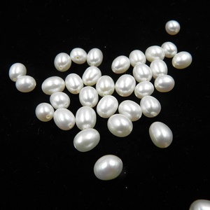 Venta al por mayor de perlas de agua dulce blanco culto real natural perlas de agua dulce strand perlas - Product Image 2