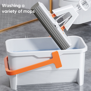 JOYBOS Heavy Duty professionale Mop secchio di <span class=keywords><strong>plastica</strong></span> per pulizia e lavaggio strumento con buone manopole cesto di stoccaggio - Product Image 4