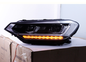 Conversión de faros delanteros para Volkswagen <span class=keywords><strong>Touran</strong></span> a faros de xenón LED con luces de circulación diurna - Product Image 4
