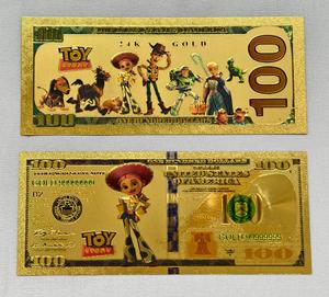 Uang Kertas Peringatan Berlapis Emas Bertema Toy Story - Product Image 5