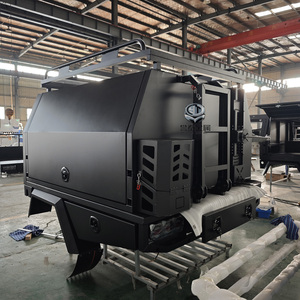 ทนทานต่อการกัดกร่อนพอดีกับหลังคาแบบแท่นแบนพร้อมกล่องสุนัขสำหรับรถบรรทุกทุกรุ่นที่ได้รับความนิยม - Product Image 4