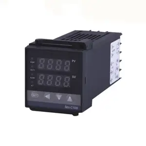 48*48 REX-C100 K J PT100 보온장치 400 도 220V 디지털 출력 전자 PID 온도 조절기 보편적인 입력