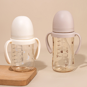 OEM Baby <b>Bottle</b> Sippy Cup BPA Free PPSU Material Cartoon Pattern 0-12 Months Multi-Use for <b>Milk</b> Water - Product Image 1