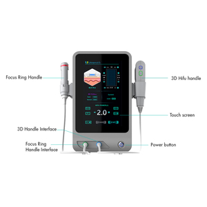 Sistema de Ultrasonido Focalizado de Alta Energía con Pantalla Táctil de 15.6 Pulgadas, Mango 3D y Mango de Enfoque Anular para Rejuvenecimiento Facial y Lifting de Línea Mandibular - Product Image 5
