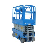 Plateforme élévatrice mobile à ciseaux Muduo en acier allié, hydraulique et électrique, 8M, 12M, 20M