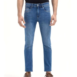 Fabrication professionnelle, nouveau style, utilisation en extérieur, jeans droits légers décontractés pour hommes, meilleure qualité, couleur unie, nouveaux jeans - Product Image 1