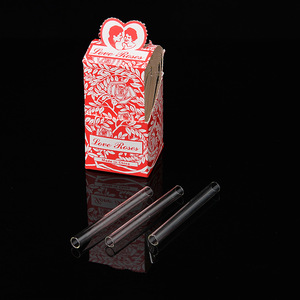 Seeking Excellence Glass Flue Pipes 10x100mm Straight Type Reusable 36 Pcs Per Box Packaging - Product Image 4