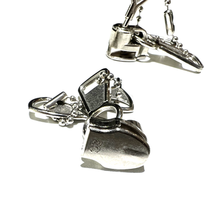 उच्च गुणवत्ता वाले कस्टम लोगो ज़िप पल्लर फैशन कुंजी नायलॉन और धातु जिपर स्लाइडर के लिए - Product Image 2