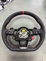 Volant en fibre de carbone GZYLC pour Audi B9 A3 A4 A5 RS3 S4 RS5 S3 S4 S5 A6 A7 A8 Q5 Q7 Q8 TT R8 S6 RS6 RS7 S7 B8.5 B8