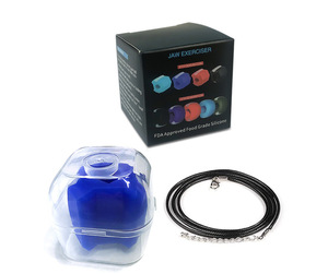 Gel de silice Jaw Trainer Exerciseur Chew Ball Gym <span class=keywords><strong>Visage</strong></span> et Cou Équipement d'entraînement pour hommes et femmes - Product Image 3