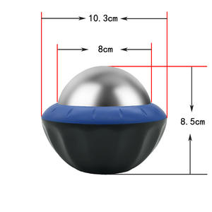 Kühlgläser Rückenroller <span class=keywords><strong>Fitness</strong></span> Eis Kälte Therapie Muskel Edelstahl Gesicht Kaltes Massageball Eis-Massageball - Product Image 4