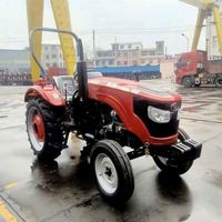 Tracteur agricole 50 ch 4 roues motrices avec direction hydraulique
