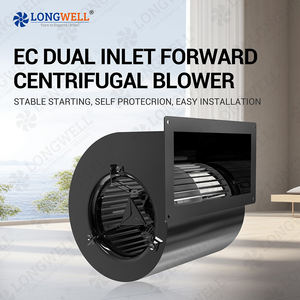 Longwell ec 133 מ "מ מסחרי קדימה centrifugal מאוורר כפול inlet אוויר צנטריפוגלי קירור וייבוש - Product Image 2