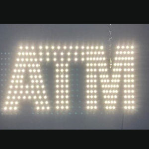 Logo personalizzato 3D LED insegna al Neon multicolore acrilico lettere con il <span class=keywords><strong>tuo</strong></span> <span class=keywords><strong>nome</strong></span> per la pubblicità esterna per Mall & Park - Product Image 1