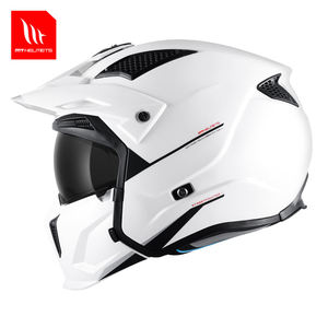 Casque ouvert 3/4 StreetFighter moderne et populaire pour moto, cyclomoteur, VTT, cruiser, scooter, homologué ECE CCC, à dégagement rapide, toutes catégories - Product Image 1