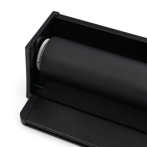 블랙 블랙아웃 블라인드 맞춤형 사이즈 드릴 프리 수동 스프링 리프팅 시스템 롤러 블라인드 및 오일 방지 무선 블라인드 - Product Image 2