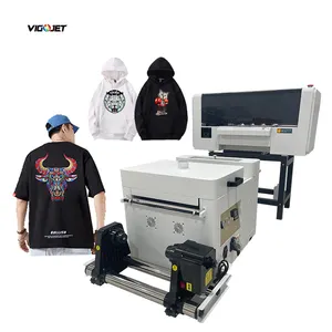 Vigojet China A3 Dtf Inktfilm 30Cm Multicolor Printing Size Fabriek Direct Verkopen Met Poeder Lage Prijs Voor Dtf Printer