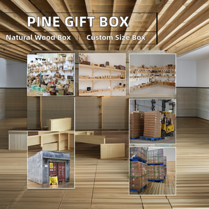Tùy Chỉnh Ưa Thích Gỗ Thông Hộp Quà Tặng Với Nắp Trong Suốt Làm Bằng Tay Bao Bì Bằng Gỗ Hiển Thị Thủ Công Varnished Màu Sắc Tự Nhiên Gỗ Hộp - Product Image 6