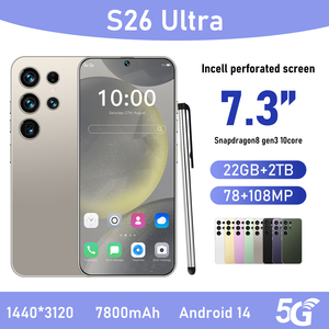 2025 mới ban đầu điện thoại S26 siêu 5g điện thoại thông minh 22GB + 2TB 5G Dual Sim điện thoại di động điện thoại di động mặt mở khóa <span class=keywords><strong>Android</strong></span> 14 5g điện thoại - Product Image 4