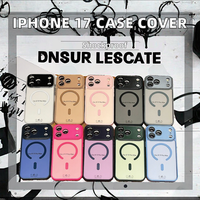 Focus Glaçage Translucide Téléphone étui pour iphone 17 Pro Max 17 Air Sans Fil Charge Magnétique Peau Tactile Couverture Mince