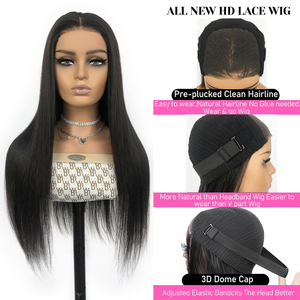 ISEE Wear And Go parrucche per capelli umani, parrucca con chiusura frontale in pizzo svizzero HD facile da installare, parrucche HD Glueless ricci per tutte le donne - Product Image 4