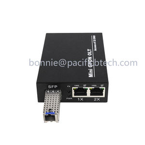 Tragbarer Mini GPON OLT STICK Single Port 1 GPON Port 2 * GE Ports Uplink Tragbare Glasfaser geräte Verwendung für FTTH-Glasfaser - Product Image 4