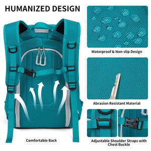 Free sample Custom Single Double Board Ski Boot Bag Waterproof Ski Bags With Wheels and <b>Large</b> Capacity Outdoor Skiing Backpack - Product Image 4