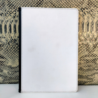 Étui de personnalisation pour ordinateur portable, pare-notes en cuir, sublimation, A5, fournisseur de faux-ongles