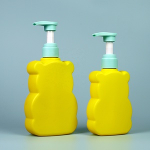 ODM/OEM Botellas Cuadradas de HDPE de 100ml 200ml 300ml 500ml <span class=keywords><strong>para</strong></span> Champú, Loción y Polvo Suelto <span class=keywords><strong>para</strong></span> Bebés con Tapa Dosificadora - Product Image 1