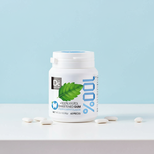 Fournisseur de bonbons, <span class=keywords><strong>chewing</strong></span>-<span class=keywords><strong>gum</strong></span> personnalisable <span class=keywords><strong>sans</strong></span> sucre, menthe verte, rafraîchissant l'haleine, <span class=keywords><strong>sans</strong></span> <span class=keywords><strong>gluten</strong></span>, végétalien, 60 pièces par bouteille - Product Image 1