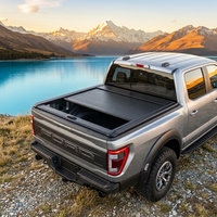 Großhandel 2026 Neue Wasserdichte Aluminium-Ladeflächenabdeckung, Einziehbare Tonneau-Abdeckung für 2026 Nissan Navara NP300 / Frontier/RAM1500