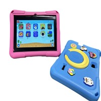 Tablette Enfant la Moins Chère 7 Pouces 2+16 Go avec Robe pour Apprentissage et Divertissement, Compatible YouTube et Android 10