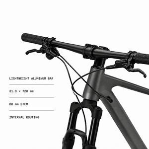 Vélo de montagne à cadre en carbone 27,5 29 pouces, 12 vitesses, frein à disque hydraulique, fourche à suspension pneumatique, axe traversant Boost, vélo de montagne pour adultes - Product Image 6