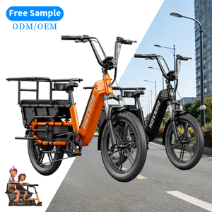 Vélo électrique YEESTEP Frame Mini 250 Watt à suspension intégrale et longue portée, design Hovcart Ready, structure longue portée avec porte-bagages arrière - Product Image 1