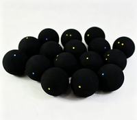 Balles de squash à points bleus simples, points rouges simples, points jaunes simples/doubles, haute élasticité pour débutants, nouveaux joueurs, compétitions