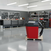 Équipement d'entretien automobile : Machine d'équilibrage dynamique pour l'alignement des pneus et des roues, instrument d'équilibrage dynamique pour une performance optimale de la voiture