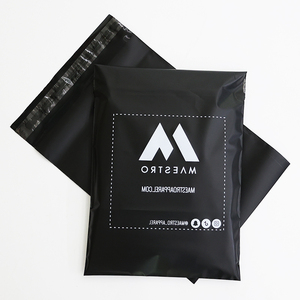 Vận chuyển bưu phẩm bao bì nhựa màu đen túi phong bì tự dính nhựa vận chuyển túi bưu phẩm - Product Image 2