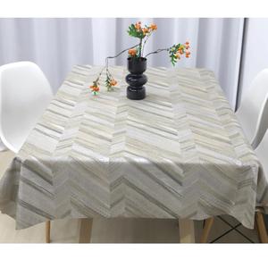 Nặng PVC Vinyl Khăn Trải Bàn Vuông Và Hình Chữ Nhật Bàn Ăn Nhựa Bìa Rõ Ràng Vuông Bảng Bìa - Product Image 2