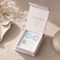 Scatole Regalo Vuote di Lusso Personalizzate con Design Gratuito, Rivestimento UV, Goffratura e Fodera in Spugna per Contenitori di Lenti a Contatto