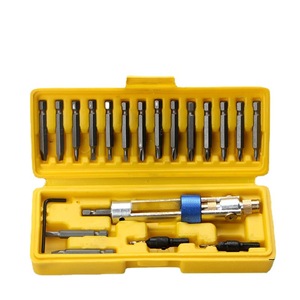 20 Piece High Speed Steel Drill <b>Bit</b> <b>Set</b> Metric Jobbers Length Hex Shank For Steel Applications Bright Finish - Product Image 1