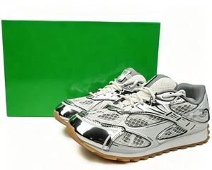 Sneakers alla Moda Unisex 2026 Nuove Scarpe Designer di Alta Qualità con Lacci Luminosi e Punta Morbida Stile <span class=keywords><strong>Bottega</strong></span> Veneta - Product Image 1